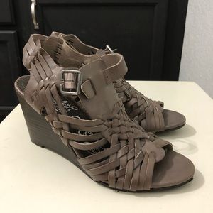 Naughty Monkey wedge sandals